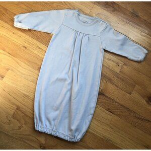 Giggle Grey Organic Sleep Gown Size 0-6M